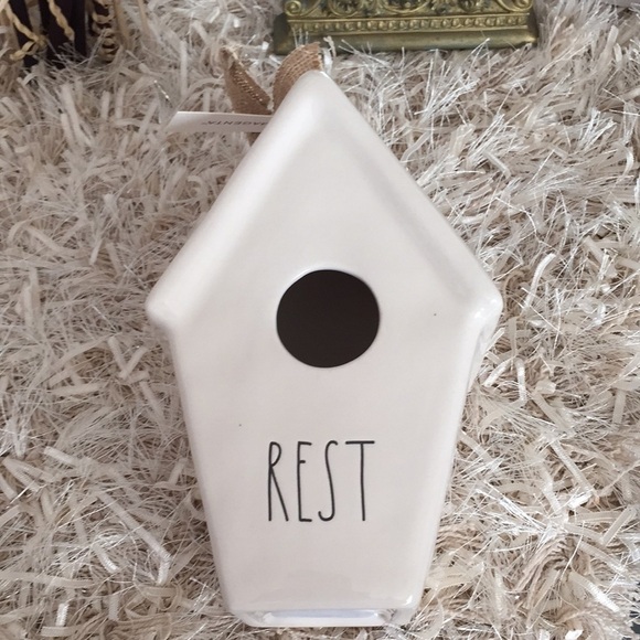 Rae Dunn| White Rest Birdhouse NWT - Picture 6 of 10